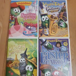 Veggietales Kids DVD collection 4 dvds